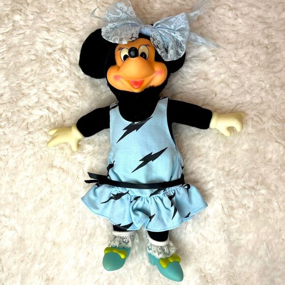 VINTAGE Totally Minnie Mouse 11" Doll with Tags, Walt Disney 1986 Applause #8534 - Picture 1 of 11